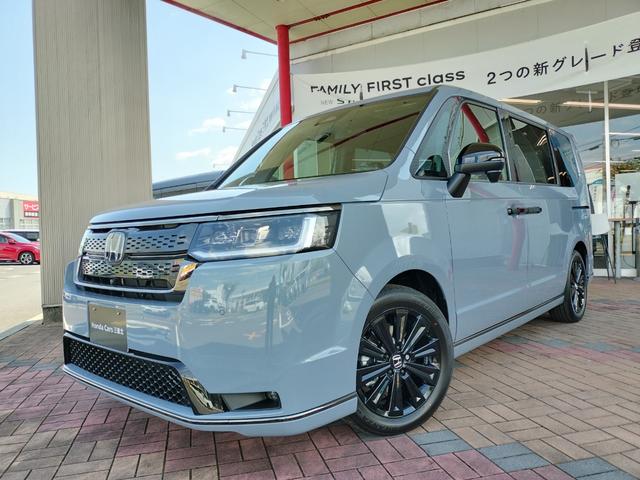 ステップワゴン ｅＨＥＶスパーダプレミアムラインブラックエディション　新車　未登録車　展示車　オーディオレス　マルチビューカメラシステム運転席＆助手席＆２列目シートヒーター　二列目オットマン　コンビシート　プレミアムラインブラックエディション（6枚目）