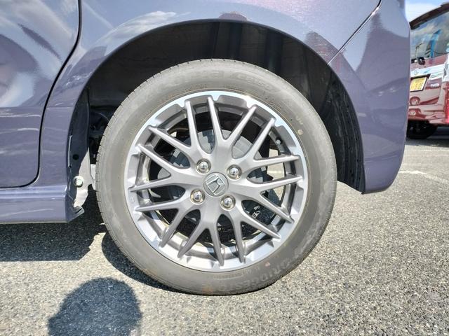 N-BOXカスタム ターボ ホンダディーラー試乗車 代車 ボディコーティング施工 ETC 9インチ純正コネクトナビ 両側電動スライドドア シートヒーター ホンダセンシング 15インチアルミホイール(55枚目)