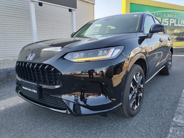 ＺＲ－Ｖ ｅ：ＨＥＶ　Ｚ　ホンダディーラー試乗車　前後ドラレコ　　駐車監視機能付き前後ドラレコ　代車　ＴＶ視聴可ナビ　１２スピーカー　運転席＆助手席シートヒーター　本革シート＋運転席８ウェイ助手席４ウェイパワーシート（6枚目）