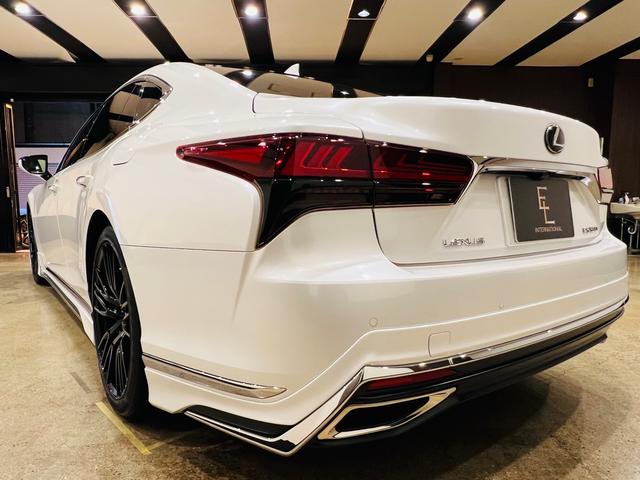 ＬＳ５００　Ｉパッケージ　モデリスタエアロ　２１インチ純正オプションホイールブラック塗装(58枚目)