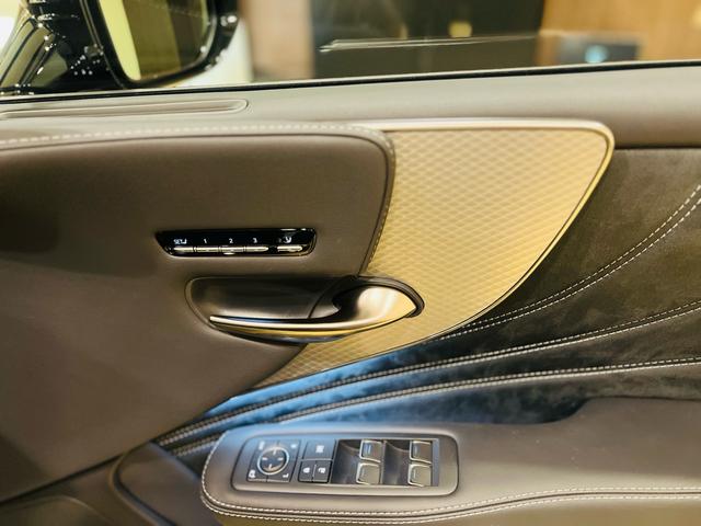 ＬＳ ＬＳ５００　Ｆスポーツ　２０２５ｍｏｄｅｌ　４ＷＤ　マークレビンソン　ＴＲＤダイナミクスＰＫＧ　サンルーフ　エアサスコントローラー　ワイトレ　ＴＲＤマフラー　純正ＯＰマット　ＯＰバイザー　走行５０キロ　未使用車　ツインターボ（32枚目）
