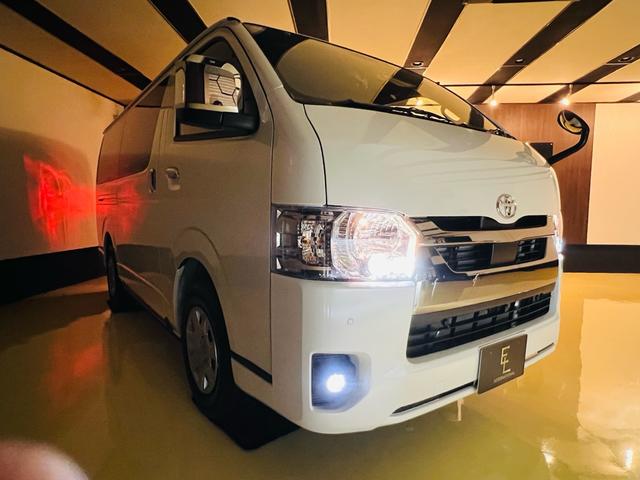 ハイエースバン スーパーＧＬ　ダークプライムＩＩ　両側パワースライドドア　登録済未使用車　パノラミックビューモニター　デジタルインナーミラー　ハーフレザーシート　ＬＥＤヘッドライト　インテリアジェントクリアランスソナー　スマートキー　新車保証（63枚目）
