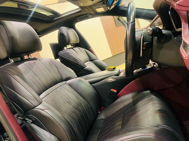 ＬＳ ＬＳ５００　エグゼクティブ　４ＷＤ　ツインターボ　ワンオーナー　サンルーフ　リアエンターテイメントシステム　マークレビンソンシステム　レーダー探知機　テレビ　ナビ　ＥＴＣ　ベンチレーション　デジダルインナーミラー　フル装備（28枚目）