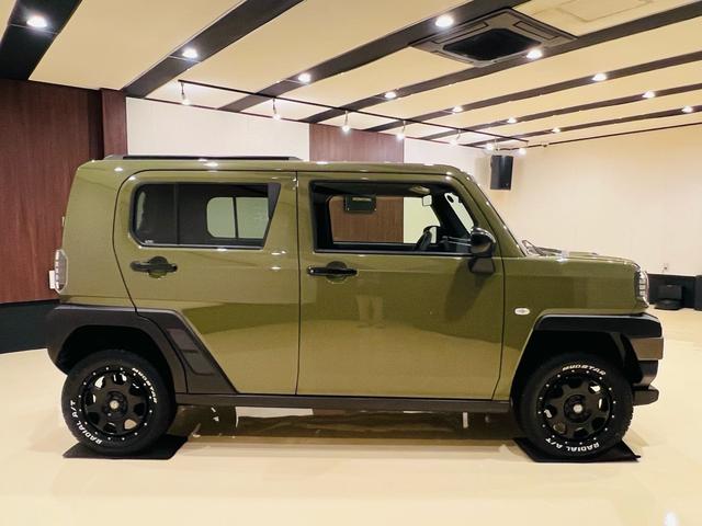 タフト Gターボ クロムベンチャー DAMDコンプリート LITTLE D リフトアップ フロントカメラ 大型ガラスルーフ ナビ テレビ 前後ドラレコ ETC シートヒーター LEDヘッド フォグ(10枚目)