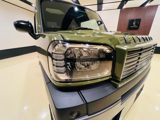 タフト Gターボ クロムベンチャー DAMDコンプリート LITTLE D リフトアップ フロントカメラ 大型ガラスルーフ ナビ テレビ 前後ドラレコ ETC シートヒーター LEDヘッド フォグ(26枚目)