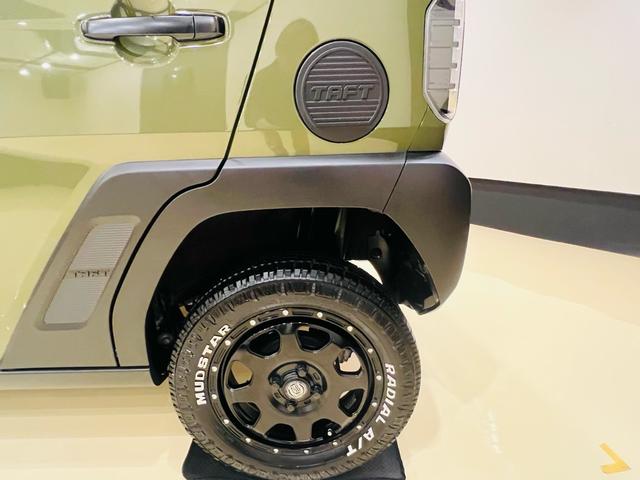 タフト Gターボ クロムベンチャー DAMDコンプリート LITTLE D リフトアップ フロントカメラ 大型ガラスルーフ ナビ テレビ 前後ドラレコ ETC シートヒーター LEDヘッド フォグ(32枚目)