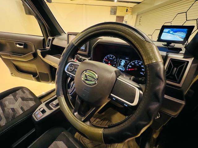 タフト Gターボ クロムベンチャー DAMDコンプリート LITTLE D リフトアップ フロントカメラ 大型ガラスルーフ ナビ テレビ 前後ドラレコ ETC シートヒーター LEDヘッド フォグ(43枚目)