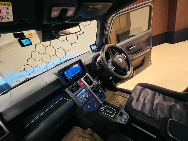 タフト Gターボ クロムベンチャー DAMDコンプリート LITTLE D リフトアップ フロントカメラ 大型ガラスルーフ ナビ テレビ 前後ドラレコ ETC シートヒーター LEDヘッド フォグ(70枚目)