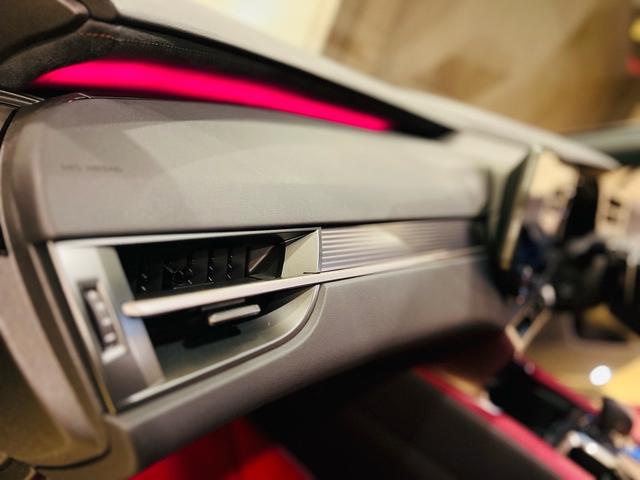 ＲＸ ＲＸ５００ｈ　Ｆスポーツパフォーマンス　２０２５改良モデル　マークレビンソン　ＴＲＤマフラー　ＴＲＤダイナミクスエアロＰＫＧ　大型パノラマルーフ　寒冷地仕様　輻射ヒーター　社外セキュリティシステム　ブラックルーフレール　置くだけ充電（70枚目）