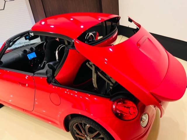 コペン ２ｎｄアニバーサリーエディション　レカロシート　カロッッエリアナビ　フルセグテレビ　ＥＴＣ　シートヒーター　ＭＯＭＯステアリングホイール（25枚目）