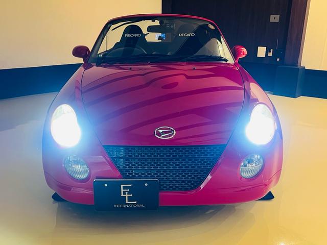 コペン ２ｎｄアニバーサリーエディション　レカロシート　カロッッエリアナビ　フルセグテレビ　ＥＴＣ　シートヒーター　ＭＯＭＯステアリングホイール（59枚目）