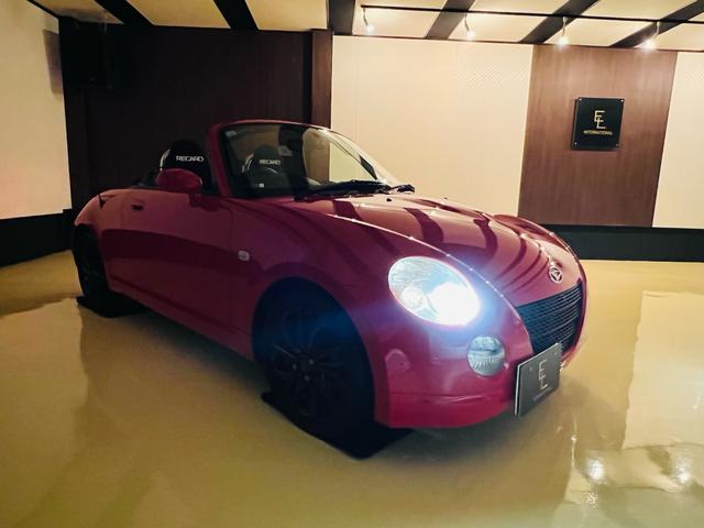 コペン ２ｎｄアニバーサリーエディション　レカロシート　カロッッエリアナビ　フルセグテレビ　ＥＴＣ　シートヒーター　ＭＯＭＯステアリングホイール（77枚目）