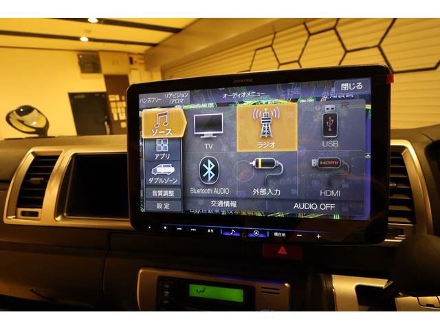 ハイエースワゴン GL 10人乗り アルパイン大型ナビテレビ デジタルインナーミラー パワースライドドア 純正アルミホイール カスタムインテリア パノラマビュー ドライブレコーダー(32枚目)