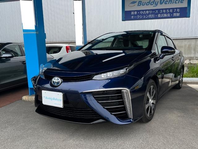 MIRAI ベースグレード レザーシート ステアリングヒーター クリアランスソナー シートメモリー レーダークルーズコントロール バックカメラ フルセグTV LEDヘッドライト パワーシート&シートヒーター 禁煙車(3枚目)