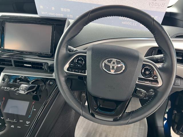 MIRAI ベースグレード レザーシート ステアリングヒーター クリアランスソナー シートメモリー レーダークルーズコントロール バックカメラ フルセグTV LEDヘッドライト パワーシート&シートヒーター 禁煙車(6枚目)