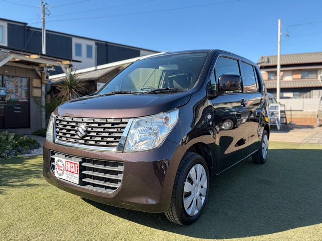 ワゴンR FX ナビ TV Bluetooth Sエネチャージ アイドリングストップ シートヒーター キーレス CD DVD USB(4枚目)