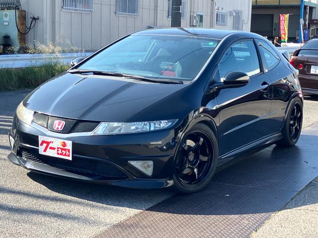 シビック タイプＲ　ユーロ　車高調　ローダウン　Ｗｅｄｓ　ｓｐｏｒｔ　ＲＮ－０５新品アルミ　ＡＤＶＡＮ　Ａ０５２　２２５／４０Ｒ１８　新品フジツボマフラー（2枚目）