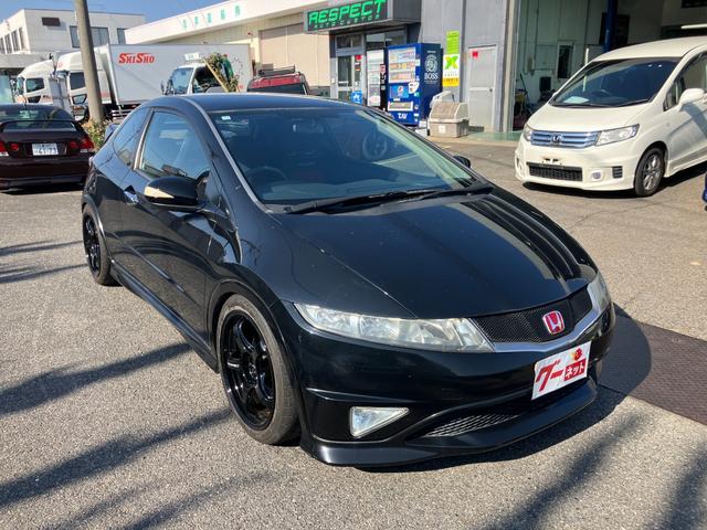 シビック タイプＲ　ユーロ　車高調　ローダウン　Ｗｅｄｓ　ｓｐｏｒｔ　ＲＮ－０５新品アルミ　ＡＤＶＡＮ　Ａ０５２　２２５／４０Ｒ１８　新品フジツボマフラー（4枚目）