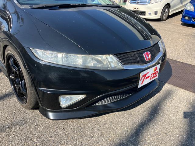 シビック タイプＲ　ユーロ　車高調　ローダウン　Ｗｅｄｓ　ｓｐｏｒｔ　ＲＮ－０５新品アルミ　ＡＤＶＡＮ　Ａ０５２　２２５／４０Ｒ１８　新品フジツボマフラー（5枚目）