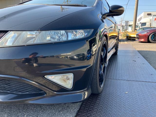 シビック タイプＲ　ユーロ　車高調　ローダウン　Ｗｅｄｓ　ｓｐｏｒｔ　ＲＮ－０５新品アルミ　ＡＤＶＡＮ　Ａ０５２　２２５／４０Ｒ１８　新品フジツボマフラー（10枚目）