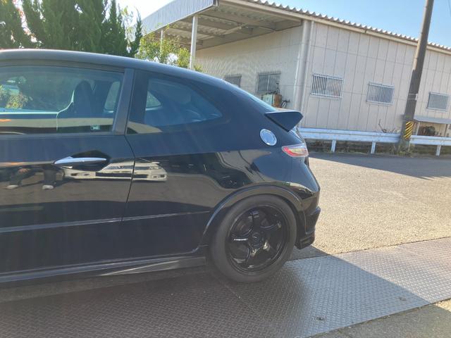 シビック タイプＲ　ユーロ　車高調　ローダウン　Ｗｅｄｓ　ｓｐｏｒｔ　ＲＮ－０５新品アルミ　ＡＤＶＡＮ　Ａ０５２　２２５／４０Ｒ１８　新品フジツボマフラー（13枚目）
