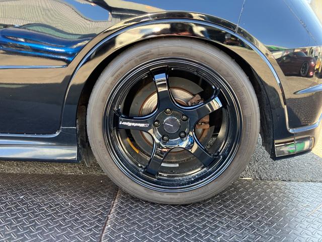 シビック タイプＲ　ユーロ　車高調　ローダウン　Ｗｅｄｓ　ｓｐｏｒｔ　ＲＮ－０５新品アルミ　ＡＤＶＡＮ　Ａ０５２　２２５／４０Ｒ１８　新品フジツボマフラー（14枚目）
