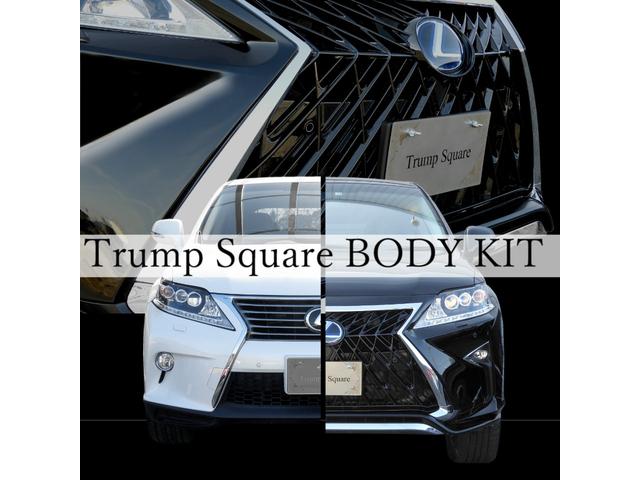 RX450h バージョンL モデリスタエアロ/20系Fスポーツ仕様スポイラー/LX TRD仕様スピンドルグリル/LED三眼ヘッドライト/新品22インチホイール&タイヤ/ダウンサス/茶革シートPハッチ/Pシート/サイドカメラ(5枚目)