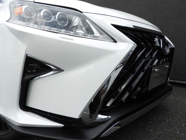 RX450h バージョンL モデリスタエアロ/20系Fスポーツ仕様スポイラー/LX TRD仕様スピンドルグリル/LED三眼ヘッドライト/新品22インチホイール&タイヤ/ダウンサス/茶革シートPハッチ/Pシート/サイドカメラ(12枚目)
