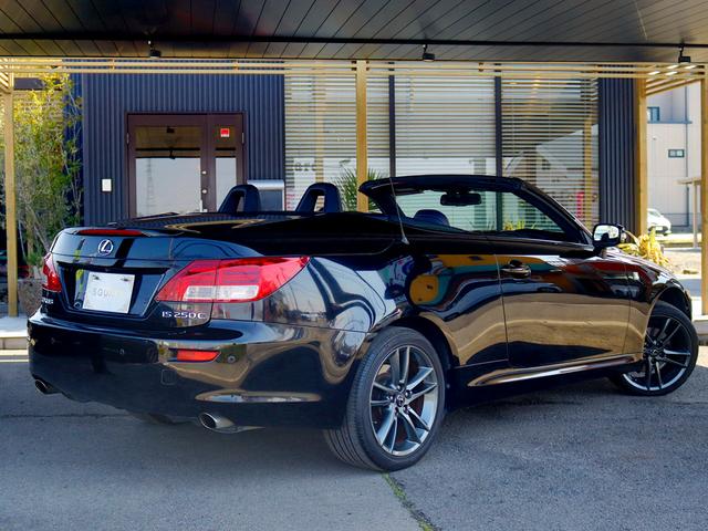 ＩＳ ＩＳ２５０Ｃ　Ｆスポーツ　ワンオーナー車両／現行Ｆスポーツ仕様／新品スピンドルグリル／新品ヘッドライト／シーケンシャルウィンカー／ＯＰクリアランスソナー／１８インチアルミ／黒革シート／シートヒーター＆ベンチレーション／ＥＴＣ（22枚目）