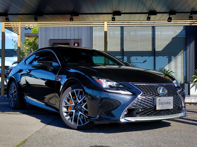 ＲＣ ＲＣ３５０　Ｆスポーツ　純正フルオプション車／サンルーフ／マークレビンソン／三眼ヘッド／社外４本出しマフラー＆リアウィング／ＢＳＭ＆ＲＣＴＡ／橙キャリパー／ソナー／オートハイビーム／レーンキープ／衝突軽減＆追従機能／ドラレコ（19枚目）