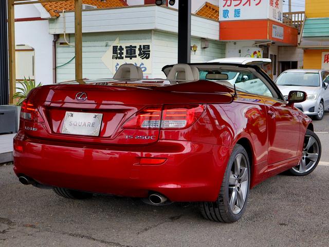 IS IS250C バージョンL シートリペア済み/現行Fスポーツ仕様スピンドルグリル/現行仕様三眼ヘッドライト&シーケンシャルウィンカー/OP18インチホイール/OPウッドコンビハンドル/シートヒーター&クーラー/Bluetooth(22枚目)