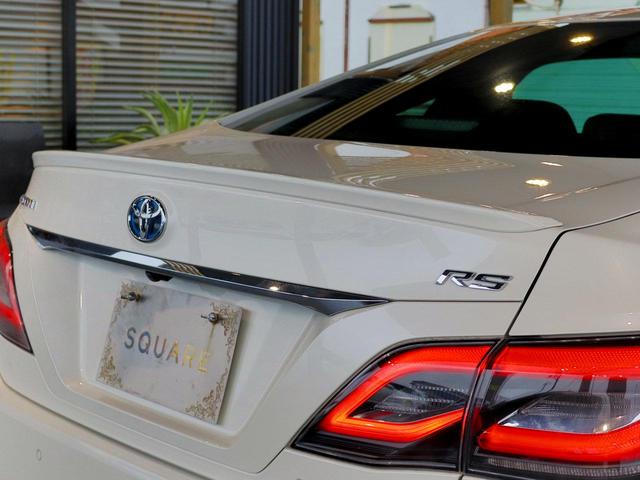 クラウンハイブリッド ＲＳ　ＯＰセーフティパッケージ／ＯＰブラインドスポットモニター／ＯＰヘッドアップディスプレイ／デジタルインナーミラー型ドラレコ／シートカバー／衝突軽減＆追従機能／レーンキープ／４本出しマフラー／ＥＴＣ（24枚目）