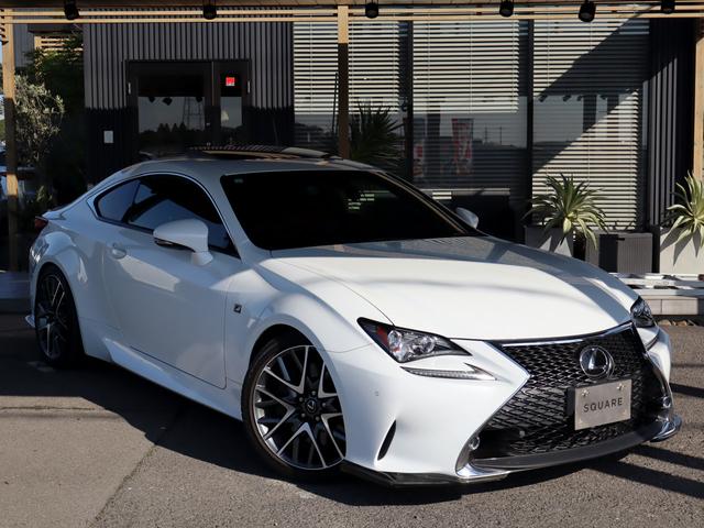 RC RC350 Fスポーツ OPサンルーフ/TRDフロント&リアディフューザー&4本出しマフラー/RSRダウンサス/OPソナー/360度ドラレコ/TVキャン/19インチAW/シートヒーター&クーラー/Bluetooth/ETC(2枚目)