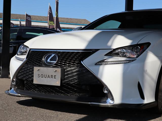 RC RC350 Fスポーツ OPサンルーフ/TRDフロント&リアディフューザー&4本出しマフラー/RSRダウンサス/OPソナー/360度ドラレコ/TVキャン/19インチAW/シートヒーター&クーラー/Bluetooth/ETC(15枚目)