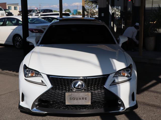 RC RC350 Fスポーツ OPサンルーフ/TRDフロント&リアディフューザー&4本出しマフラー/RSRダウンサス/OPソナー/360度ドラレコ/TVキャン/19インチAW/シートヒーター&クーラー/Bluetooth/ETC(16枚目)