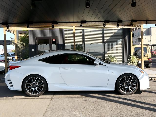 RC RC350 Fスポーツ OPサンルーフ/TRDフロント&リアディフューザー&4本出しマフラー/RSRダウンサス/OPソナー/360度ドラレコ/TVキャン/19インチAW/シートヒーター&クーラー/Bluetooth/ETC(24枚目)