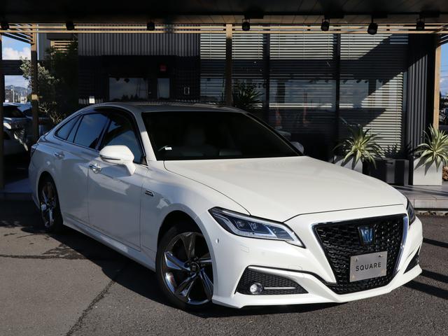 クラウンハイブリッド G-エグゼクティブ OPパノラミックビューモニター/RS純正18インチホイール/純正ドラレコ/衝突軽減&追従機能/ヘッドアップディスプレイ/BSM/デジタルインナーミラー/シートヒーター&クーラー/Bluetooth(2枚目)