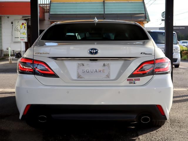 クラウンハイブリッド G-エグゼクティブ OPパノラミックビューモニター/RS純正18インチホイール/純正ドラレコ/衝突軽減&追従機能/ヘッドアップディスプレイ/BSM/デジタルインナーミラー/シートヒーター&クーラー/Bluetooth(5枚目)