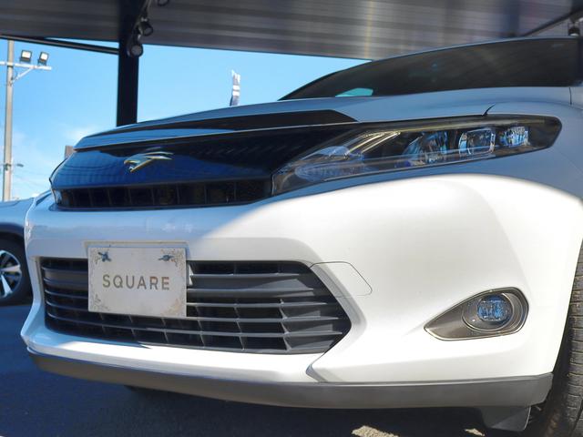 ハリアー エレガンス　ＬＯＸＡＲＮＹ２２インチ／ダウンサス（超ローダウン）／社外ＳＤナビ／ハーフレザーシート／バックモニター／ドラレコ／防眩インナーミラー／Ｂｌｕｅｔｏｏｔｈ／運転席パワーシート／ＥＴＣ／フルセグ／記録簿付（16枚目）