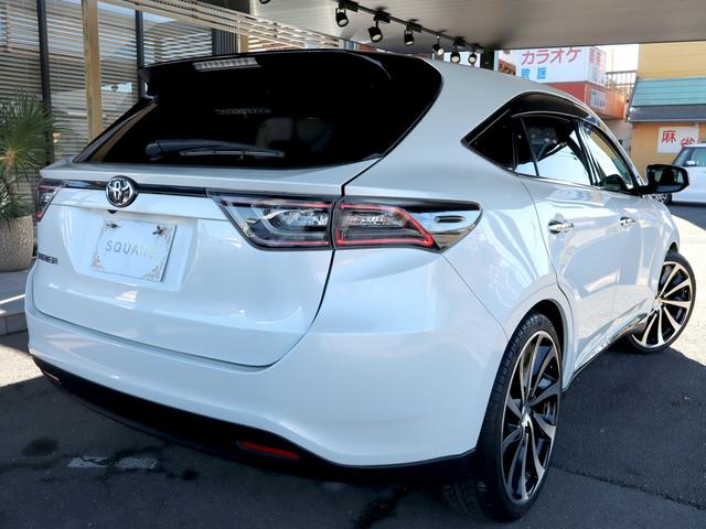 ハリアー エレガンス　ＬＯＸＡＲＮＹ２２インチ／ダウンサス（超ローダウン）／社外ＳＤナビ／ハーフレザーシート／バックモニター／ドラレコ／防眩インナーミラー／Ｂｌｕｅｔｏｏｔｈ／運転席パワーシート／ＥＴＣ／フルセグ／記録簿付（21枚目）