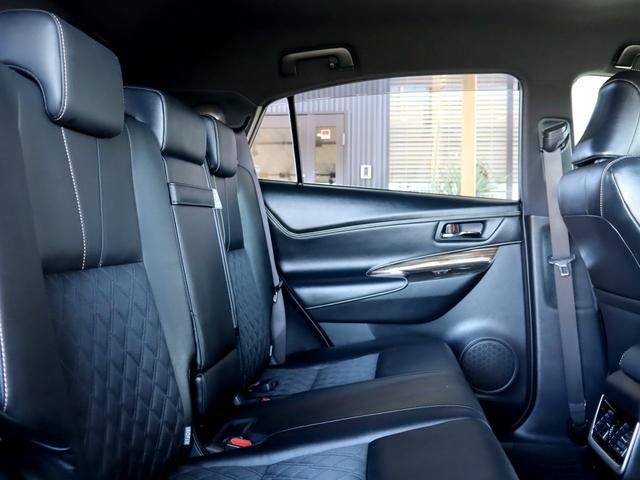 ハリアー エレガンス　ＬＯＸＡＲＮＹ２２インチ／ダウンサス（超ローダウン）／社外ＳＤナビ／ハーフレザーシート／バックモニター／ドラレコ／防眩インナーミラー／Ｂｌｕｅｔｏｏｔｈ／運転席パワーシート／ＥＴＣ／フルセグ／記録簿付（35枚目）