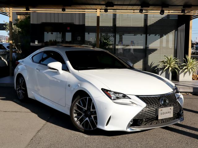 RC RC350 Fスポーツ 安全装備フルオプション/OPサンルーフ/OP BSM&RCTA/OP衝突軽減&追従機能/OPレーンキープ/OPクリアランスソナー/OP三眼ヘッドライト/OPオートハイビーム/TVキャン/前後ドラレコ(2枚目)
