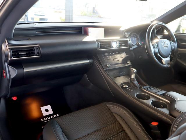 RC RC350 Fスポーツ 安全装備フルオプション/OPサンルーフ/OP BSM&RCTA/OP衝突軽減&追従機能/OPレーンキープ/OPクリアランスソナー/OP三眼ヘッドライト/OPオートハイビーム/TVキャン/前後ドラレコ(41枚目)