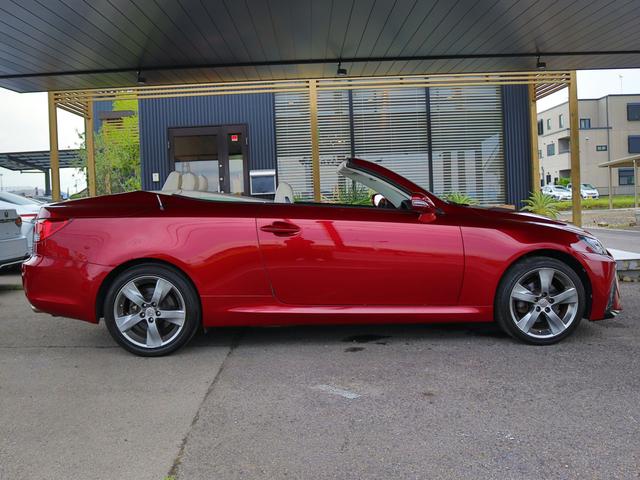 ＩＳ ＩＳ２５０Ｃ　バージョンＬ　シートリペア済／現行Ｆスポーツ仕様スピンドルグリル／現行仕様ヘッドライト＆流ウィンカー／ＯＰソナー／ＯＰ１８インチホイール／ＯＰウッドコンビハンドル／３６０度ドラレコ／Ｂｌｕｅｔｏｏｔｈ／ＥＴＣ（19枚目）