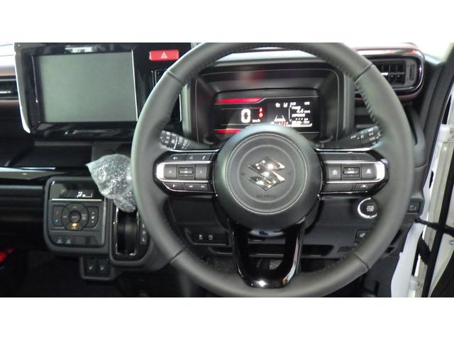 スペーシアカスタム ハイブリッドXS フルLEDヘッドランプ 本革巻ステアリング ステアリングヒーター ヘッドアップディスプレイ 6スピーカー 15インチアルミ マルチユースフラップ 後席センターアームレスト パーソナルテーブル(16枚目)