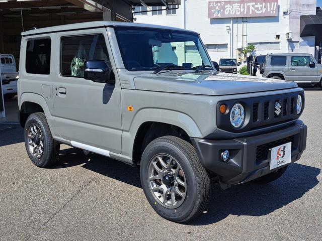 ジムニー XC 届出済み未使用車 4型 5MT パートタイム4WD クリアランスソナー LEDヘッドライト クルーズコントロール デュアルセンサーブレーキ シートヒーター メーカー保証付き(4枚目)