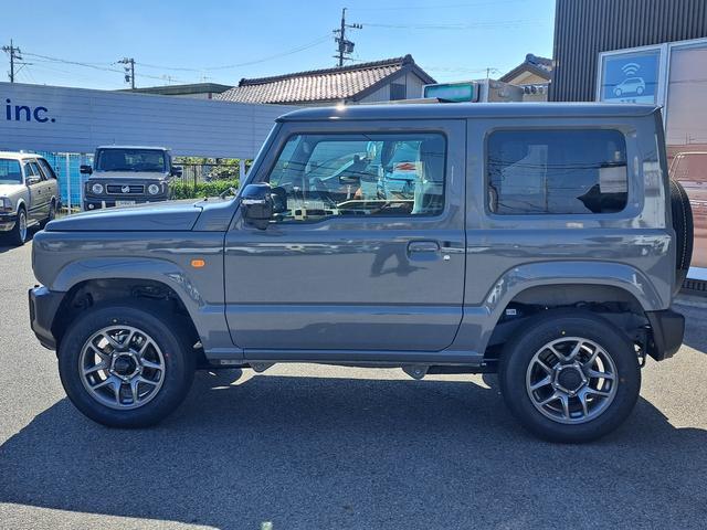 ジムニー XC 届出済み未使用車 4型 5MT パートタイム4WD クリアランスソナー LEDヘッドライト クルーズコントロール デュアルセンサーブレーキ シートヒーター メーカー保証付き(9枚目)