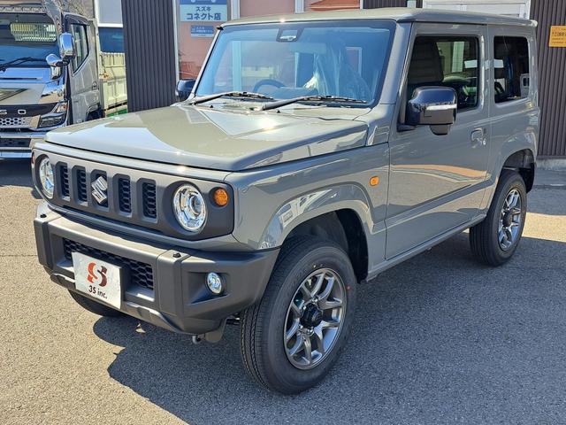 ジムニー XC 届出済み未使用車 4型 5MT パートタイム4WD クリアランスソナー LEDヘッドライト クルーズコントロール デュアルセンサーブレーキ シートヒーター メーカー保証付き(10枚目)