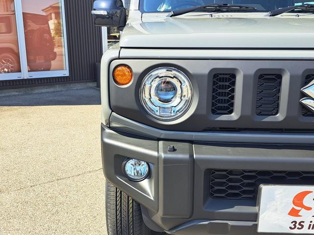ジムニー XC 届出済み未使用車 4型 5MT パートタイム4WD クリアランスソナー LEDヘッドライト クルーズコントロール デュアルセンサーブレーキ シートヒーター メーカー保証付き(11枚目)