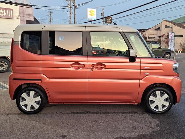 スペーシア ハイブリッドX メーカー保証継承 両側電動スライドドア セーフティプラスパッケージ装着車 衝突被害軽減システム オートライト LEDヘッドランプ スマートキー アイドリングストップ 電動格納ミラー シートヒーター(5枚目)